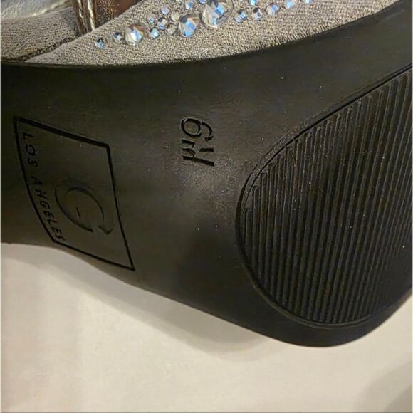 BRAND NEW GBG LOS ANGELES JEWEL STRAPPY HEELS  SANDALS R3 - Picture 15 of 15